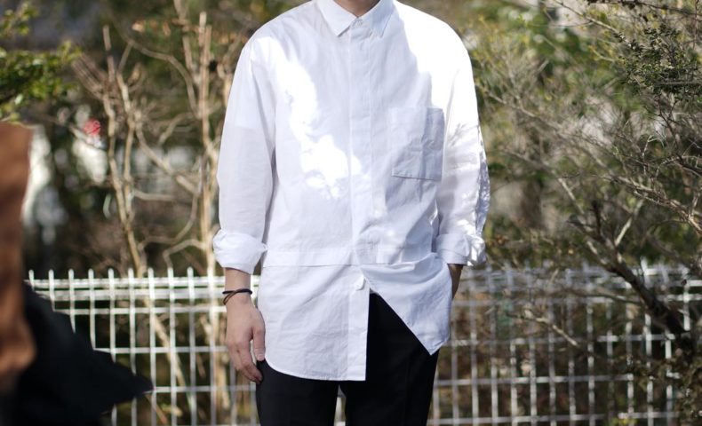 UNIQLO +J ユニクロ スーピマコットン オーバーサイズシャツ L 白
