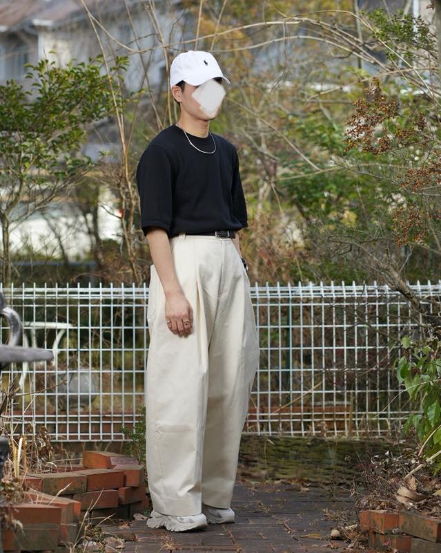 待望☆】 新品 STUDIO NICHOLSON チェック ワイドパンツ SORTE